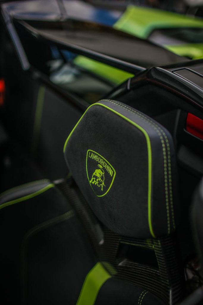 southside-trim-Detailed close-Lamborghini-car-seat-green-accents-custom-interior-car-near-me-kustom-leather-automotive-restyling southside-trim-Detailed close-Lamborghini-car-seat-green-accents-custom-interior-car-near-me-kustom-leather-automotive-restyling