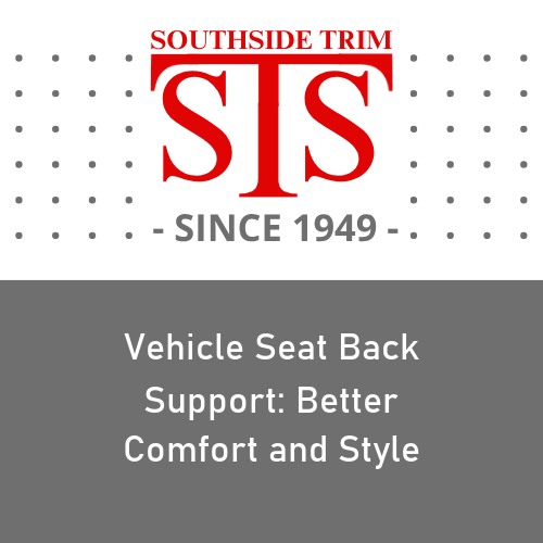 vehicle seat back support