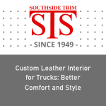 custom leather interior for trucks