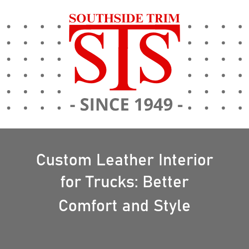 custom leather interior for trucks